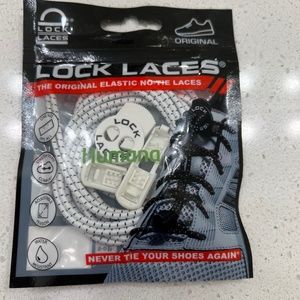 Lock Laces--The Original Elastic No-Tie Laces--One Package